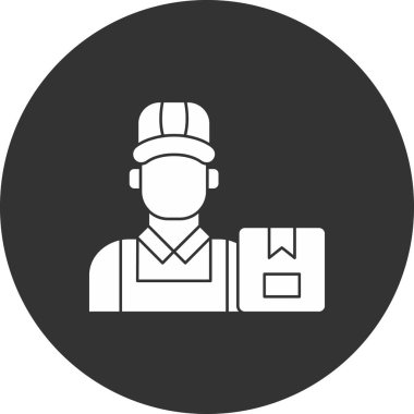 Sırt çantası ve şapkası olan bir kadının vektör çizimi