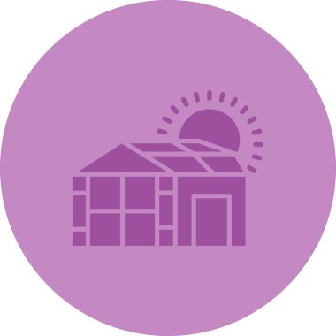 Yapı simgesinin vektör illüstrasyonu