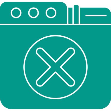 Modern b 'nin vektör illüstrasyonu eksik simgesi