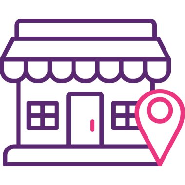 Dükkan. Web simgesi