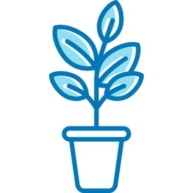 çiçek simgesi vektör illüstrasyonu