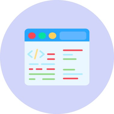 Web tasarım arayüz simgesi