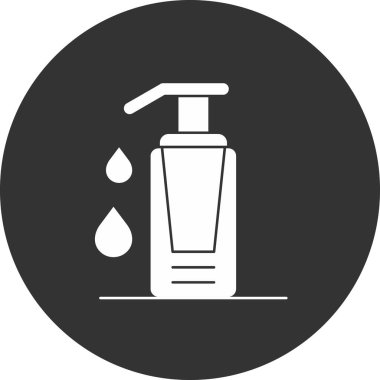 Bir şişe sabun, vektör simgesi