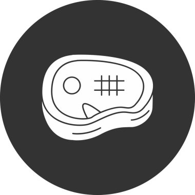 Gıda simgesinin vektör illüstrasyonu