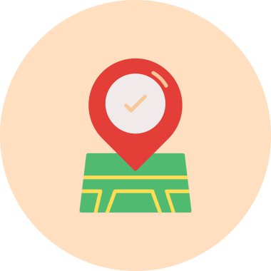 konum düz vektör simgesi kolaylıkla düzenleyebilirsiniz