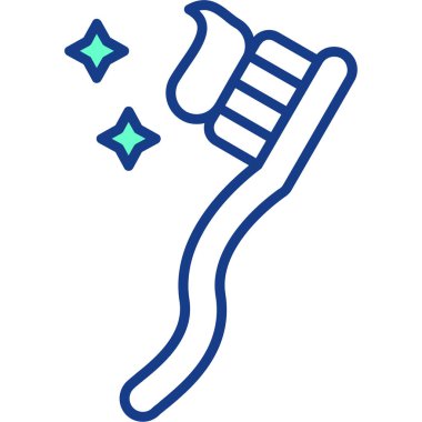 Fırça. Web simgesi basit tasarım