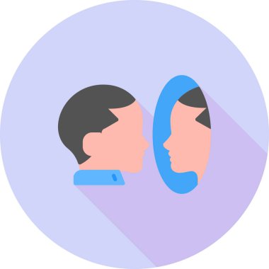 Öpüşen çift. vektör simgesi