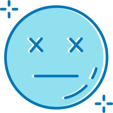 emoji. Web simgesi basit illüstrasyon