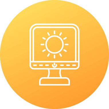 seo modern simgesinin vektör illüstrasyonu