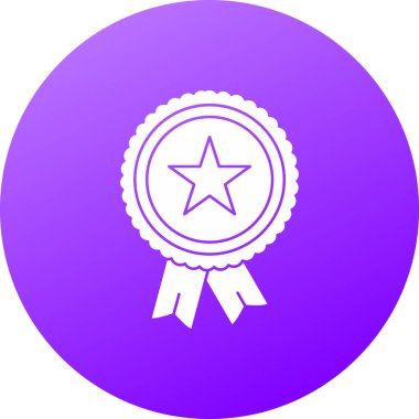 ödül rozeti simgesi vektör illüstrasyon