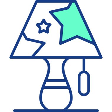 Lamba. Web simgesi basit illüstrasyon