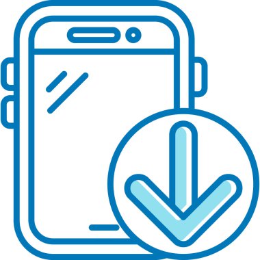 cep telefonu simgesi. vektör illüstrasyonu