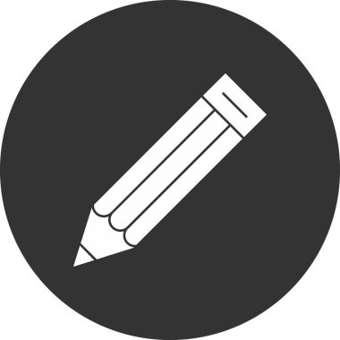 kalem simgesi vektör illüstrasyonu