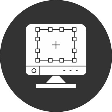 bilgisayar simgesi vektör illüstrasyonu