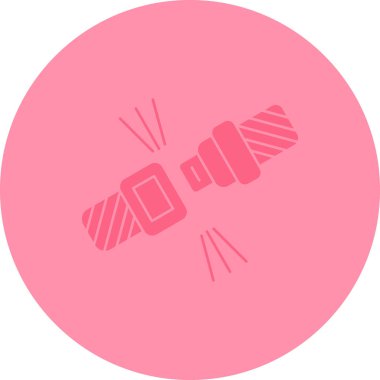 Bir kamera simgesinin vektör illüstrasyonu