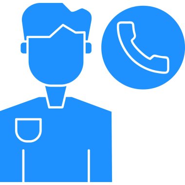 Çağrı merkezi. Basit resimleme