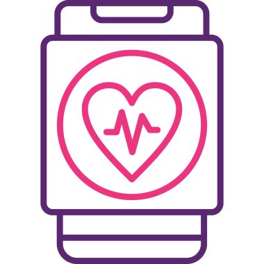 Akıllı saat. Basit resimleme