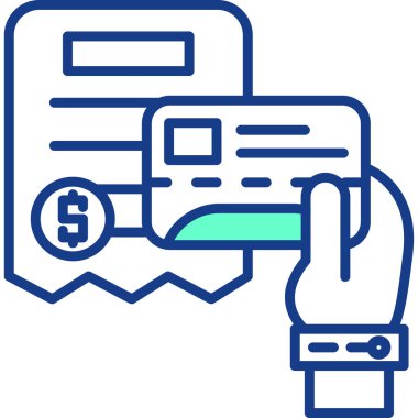 öde dolar para simgesi