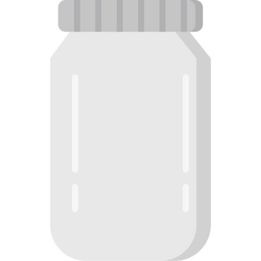 düz tasarım bir şişe simgesi