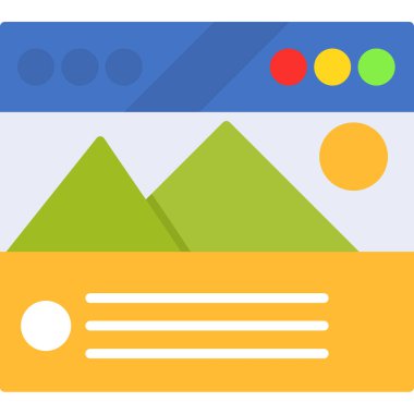 tarayıcı web tasarım simgesi