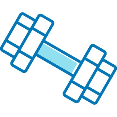 dambıl simgesi, vektör illüstrasyonu