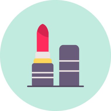 Lipstick web icon vector illustration