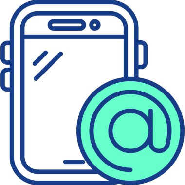 - Telefon. Web simgesi basit illüstrasyon