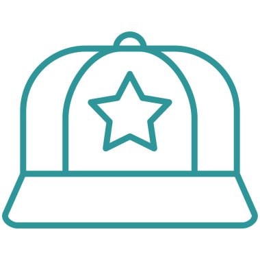 şapka vektör simgesi. Beyaz arkaplan şapkasında izole edilmiş ana vektör logosu.