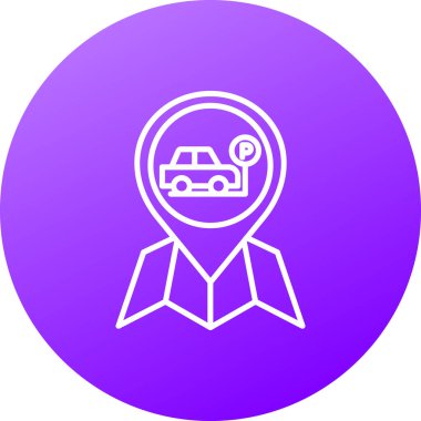 araba sigortası simgesi, vektör illüstrasyon tasarımı