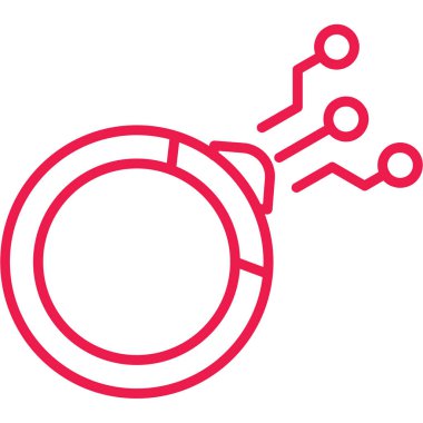 Bağlantı. Web simgesi basit illüstrasyon