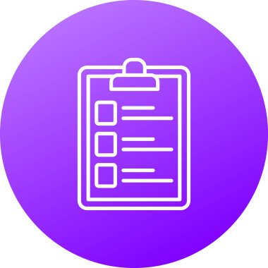 Belge simgesinin vektör illüstrasyonu