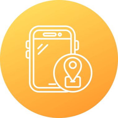 cep telefonu ikonu vektör illüstrasyonu