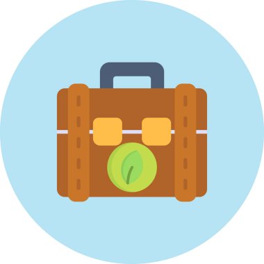 seyahat simgesi vektör çizimi