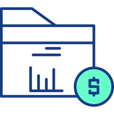 para kutusu simgesi, vektör tasarımı