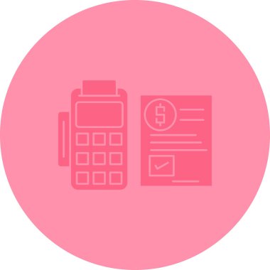 hesap makinesi simgesi vektör illüstrasyonu