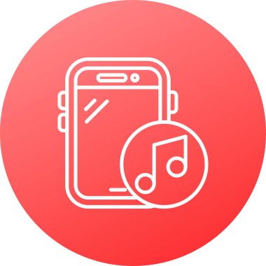 vektör müzik simgesi, illüstrasyon