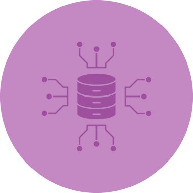 Kolayca düzenleyebilen ve düzenleyebilen Veritabanı Vektörü simgesi