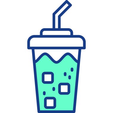 içecek kahve ikonu Doldurulmuş ana hatları tarzında