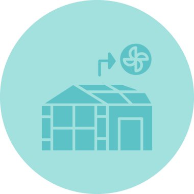 Ev simgesinin vektör illüstrasyonu