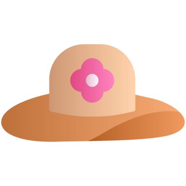 Kovboy şapkası ikonu izometrik vektörü. Kovboy işareti.