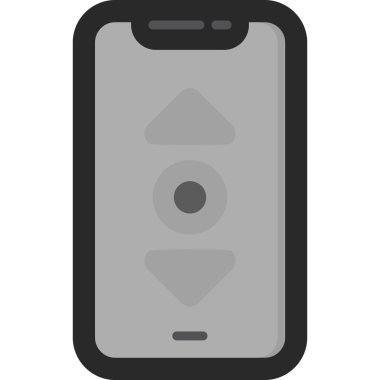 akıllı telefon simgesi vektör illüstrasyonu