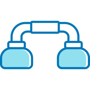 Modern b 'nin vektör illüstrasyonu eksik simgesi