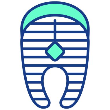 güzellik maskesi vektör illüstrasyonu