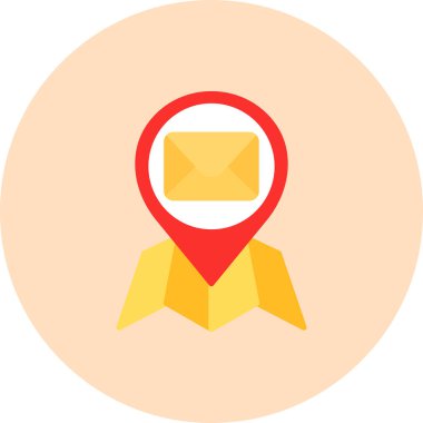 Yer düz vektör simgesi