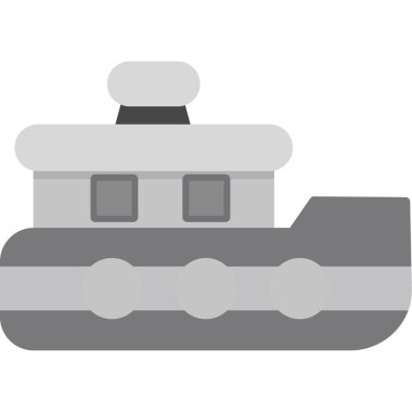 gemi web vektör illüstrasyonu