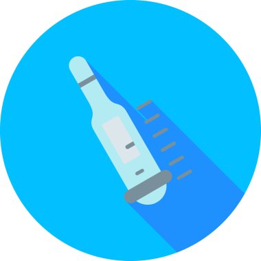 Şişe. Web simgesi basit illüstrasyon