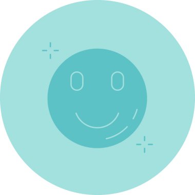 Şirin bir çizgi film karakterinin vektör çizimi