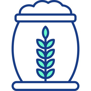 Kavanoz. Web simgesi basit illüstrasyon