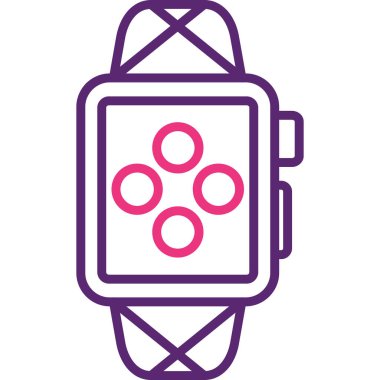 Akıllı saat. Basit resimleme