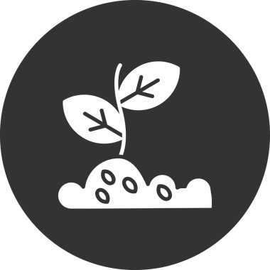 Ağaç simgesinin vektör illüstrasyonu